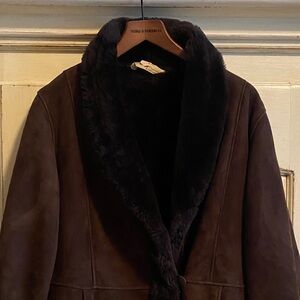 Shearling coat! BART by Sibylle Lyn Brown